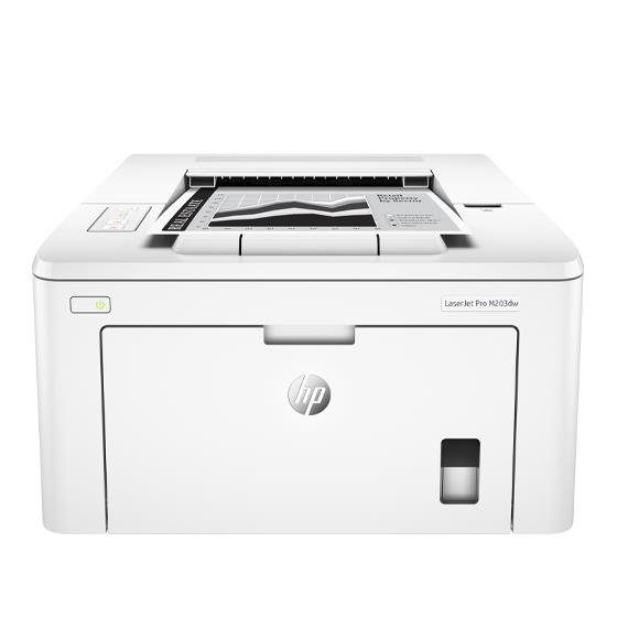 تصویر از پرینتر hp 203dw وای فای دار