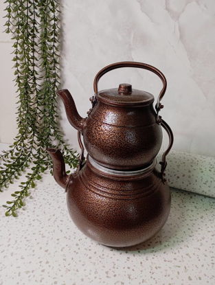 تصویر از کتری قوری لاله رنگی لومانا