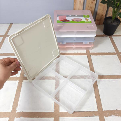 تصویر از فریزری مستطیل شفاف لاوین