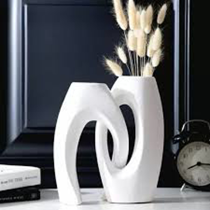 تصویر از گلدان بیضی سلین