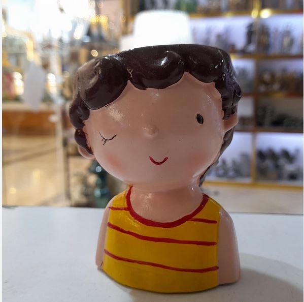 تصویر از گلدان دختر و پسر