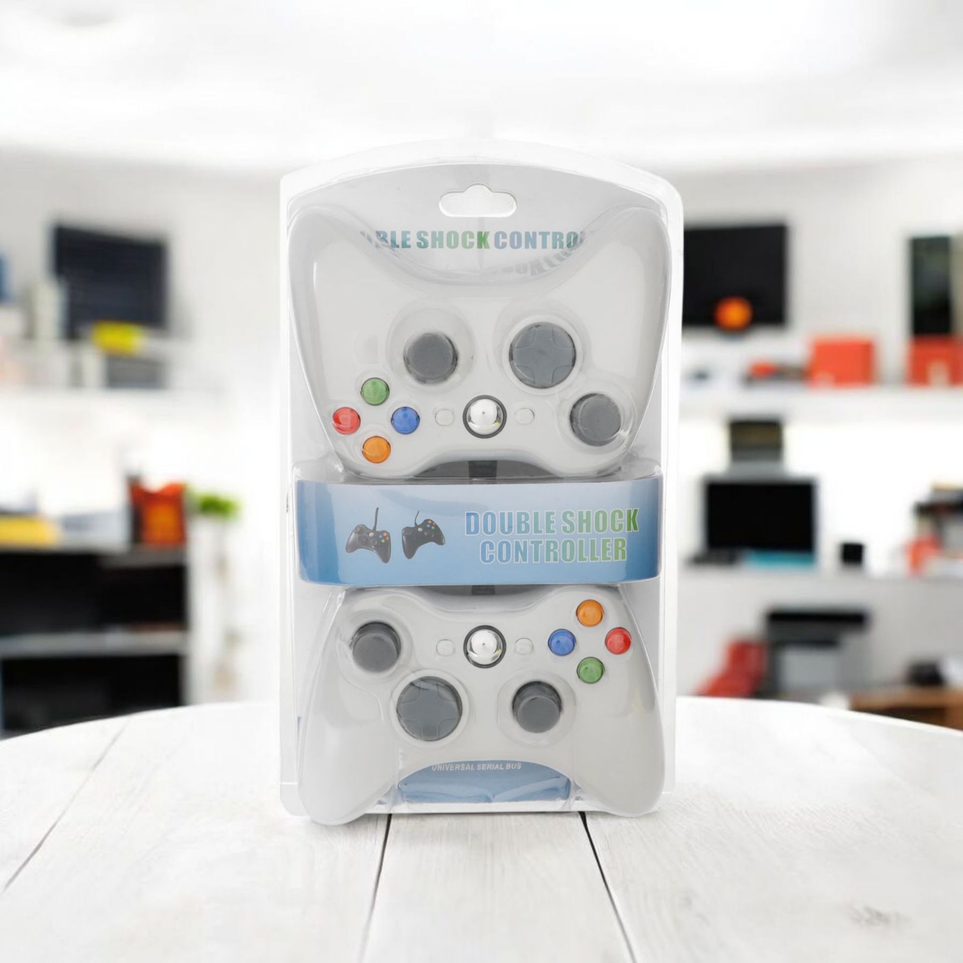 تصویر از دسته بازی دوبل شوک دار Xbox360