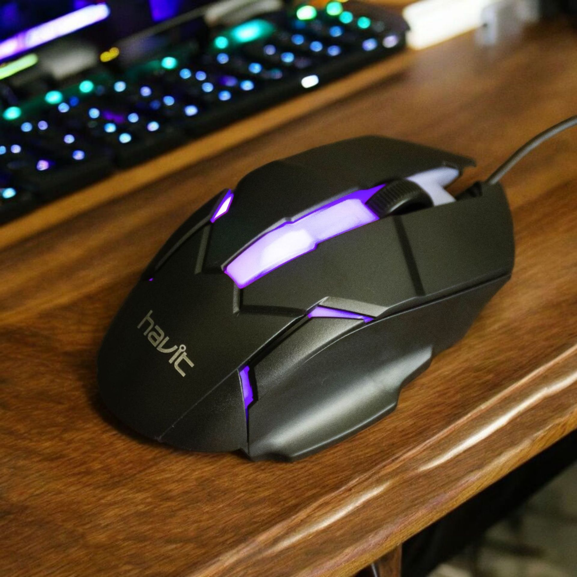 تصویر از موس سیم دار گیمینگ m300